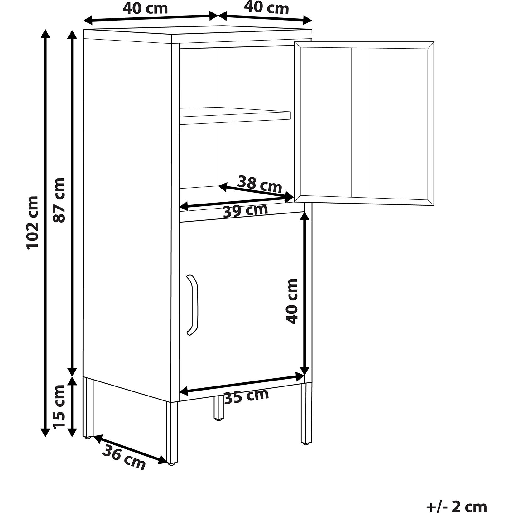 Thumbnail - Beliani, Aktenschrank, Huron