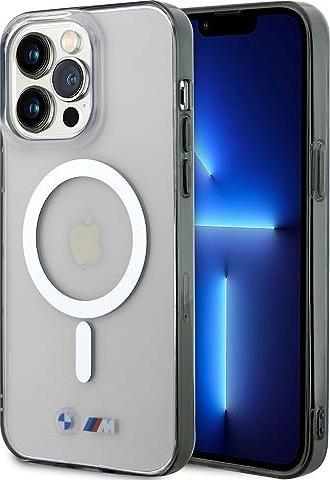 Produktbild BMW Etui BMHMP14XHCRS iPhone 14 Pro Max 6.7" transparent hardcase Silver Ring MagSafe (Apple iPhone 14 Pro Max)