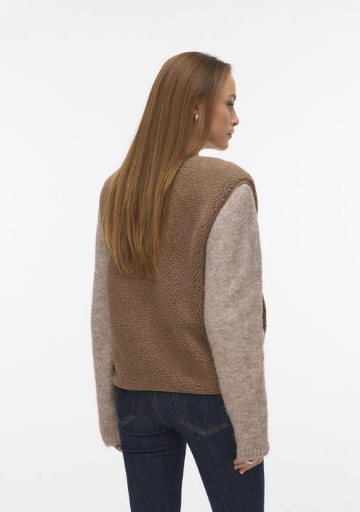 Produktbild Vero Moda VMJOSEFINE Weste Teddyfell Weste (L)