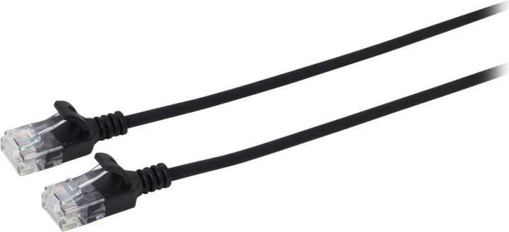 Produktbild MicroConnect U/UTP CAT6 15M Black Slim (U/UTP, CAT6, 15 m)