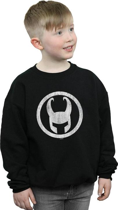 Actual product image Boys Loki Icon Sweatshirt (116)