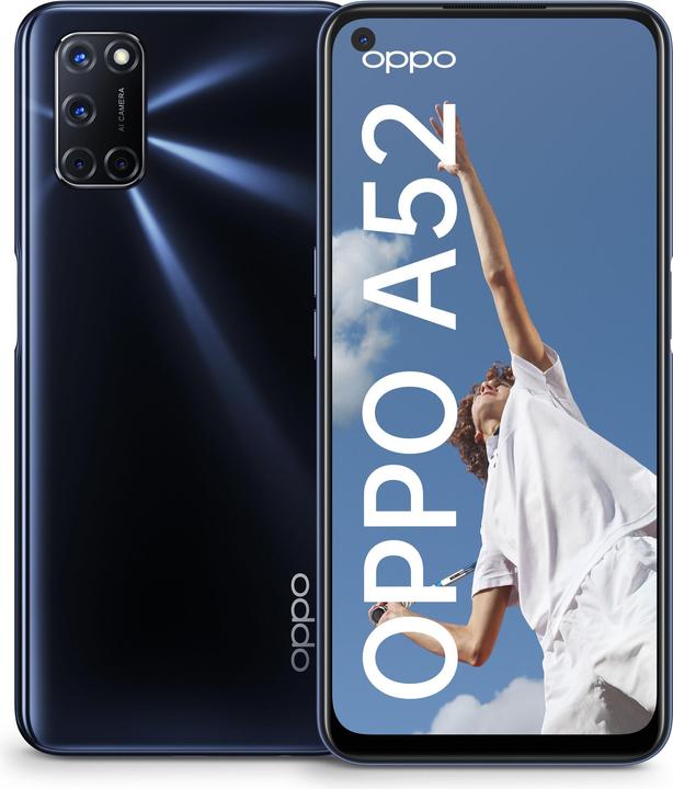 Produktbild OPPO A52 (64 GB, Schwarz, 6.50", Dual SIM, 4G)