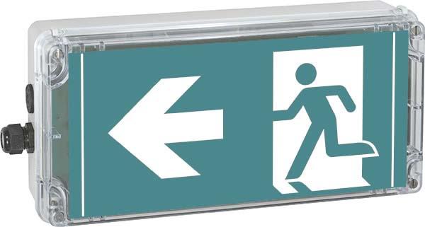 Image du produit Eaton Luminaire à pictogramme Ex EXIT V-CG-S 12191020022