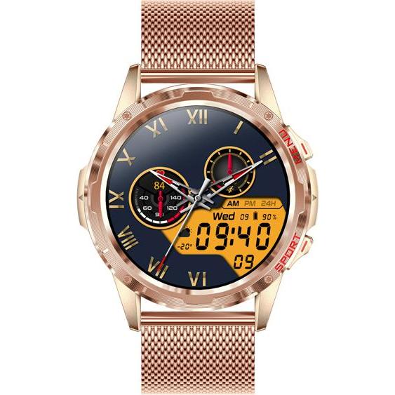 Thumbnail - EKO Connected Watch 5.1 mit Diebstahlsicherung und Milanese-Armband aus Edelstahl, Smartwatch