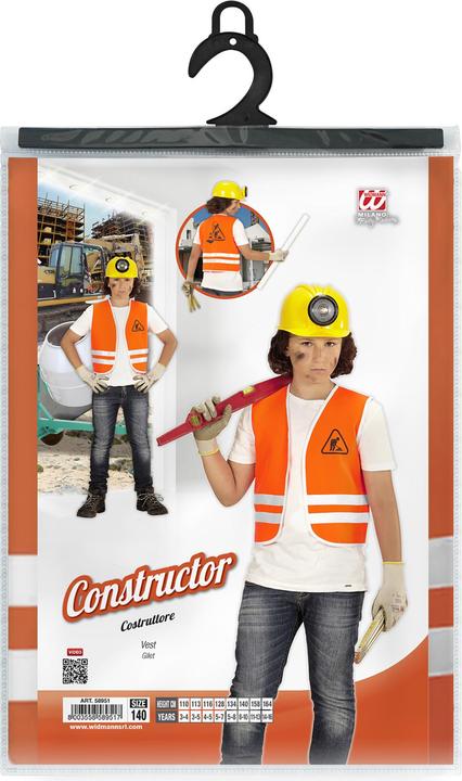 Actual product image Widmann Construction worker waistcoat (140)