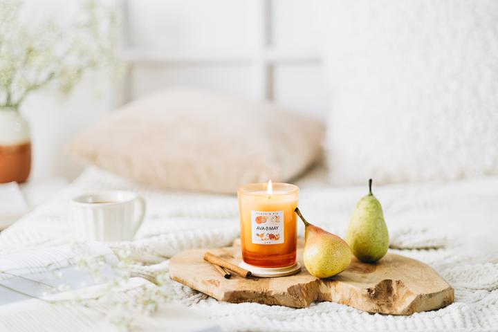 Produktbild Ava & May Duftkerze Pumpkin pie (180 g)