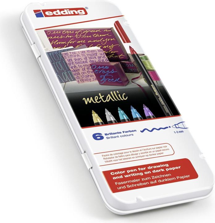 Produktbild Edding Fasermaler 1200 6er-Set (6x)