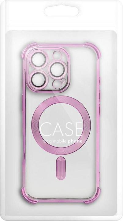 Produktbild OEM Back panel cover Case ANTISHOCK ELECTRO for IPHONE 16 compatible with MagSafe pink (Apple iPhone 16)