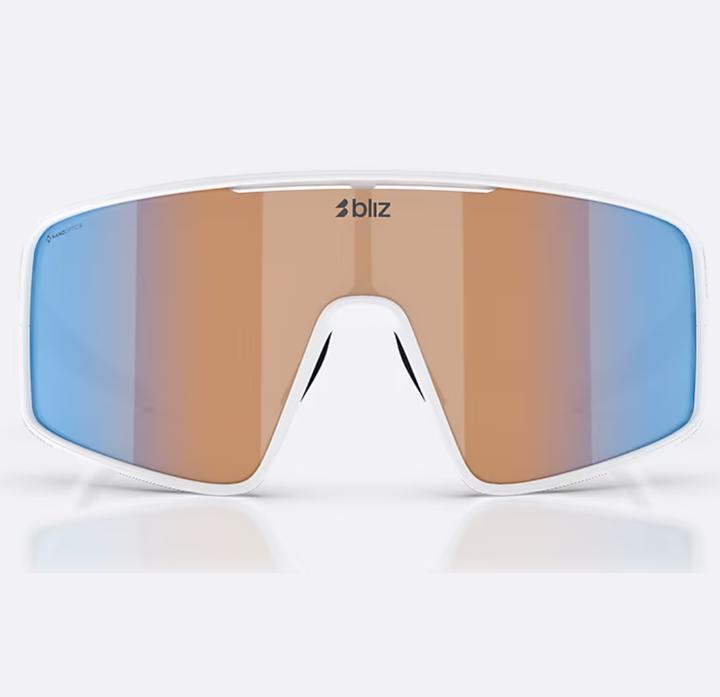 Produktbild Bliz P001 (White, Nano Optics Nordic Ligh Coral - Orange w blue multi)