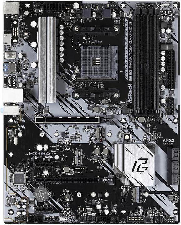 Produktbild AsRock B550 Phantom Gaming 4 (AM4, AMD B550, ATX)