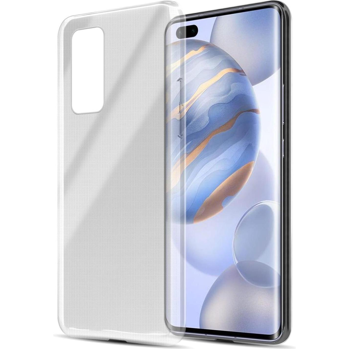 Cadorabo TPU Ultra Slim AIR Cover (LG V30S+), Smartphone Hülle, Transparent