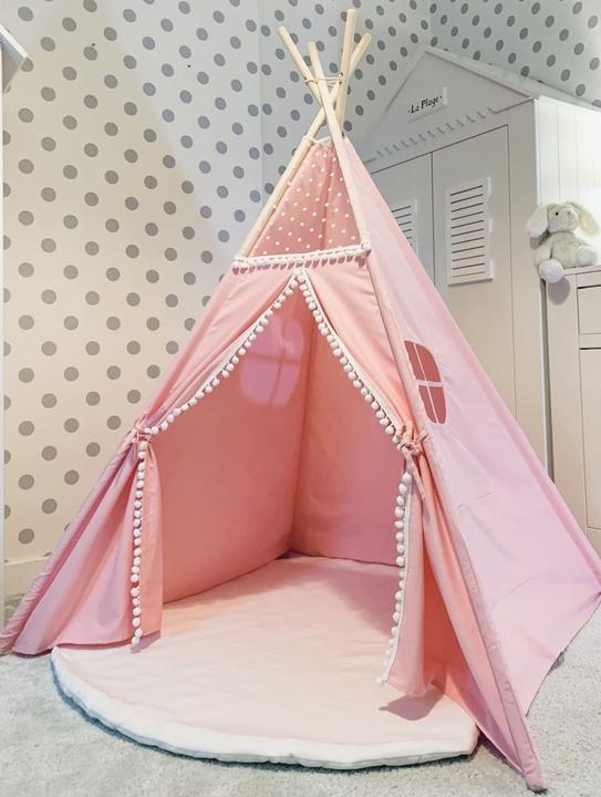 Produktbild Nelaroom Tipi mit Pompons (ohne Matte)