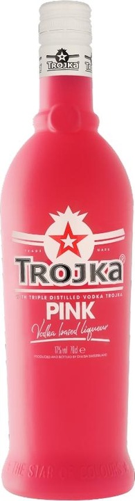 Actual product image Trojka PINK Vodka Liqueur 17% Vol. 0,7l