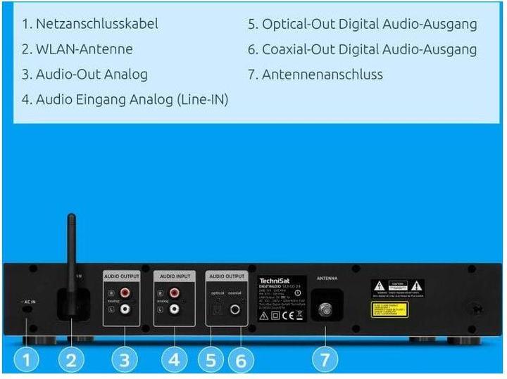 Produktbild TechniSat Digitradio 143 V3 (Radio Tuner)