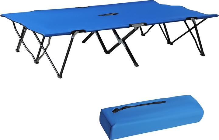 Immagine prodotto Outsunny Lettino da campeggio con borsa da trasporto