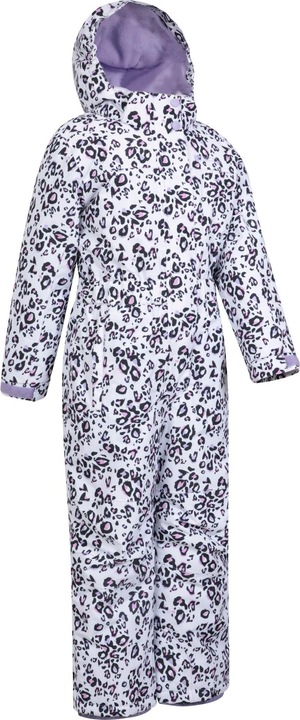 Actual product image Mountain Warehouse Childrens/Kids Cloud Leopard Print Snowsuit (104)