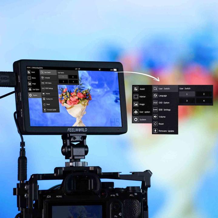 Immagine prodotto Feelworld T6 6" Monitor with Metal Case (6")