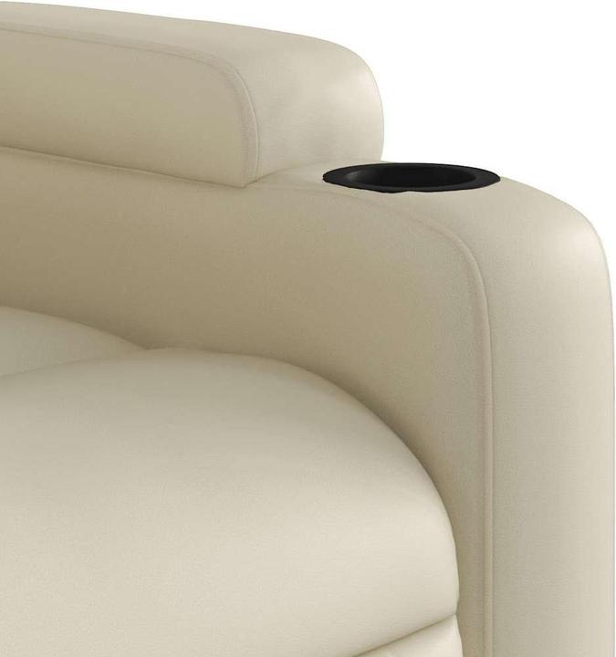 Immagine prodotto vidaXL Sedia da massaggio in similpelle crema, colore: crema, materiale