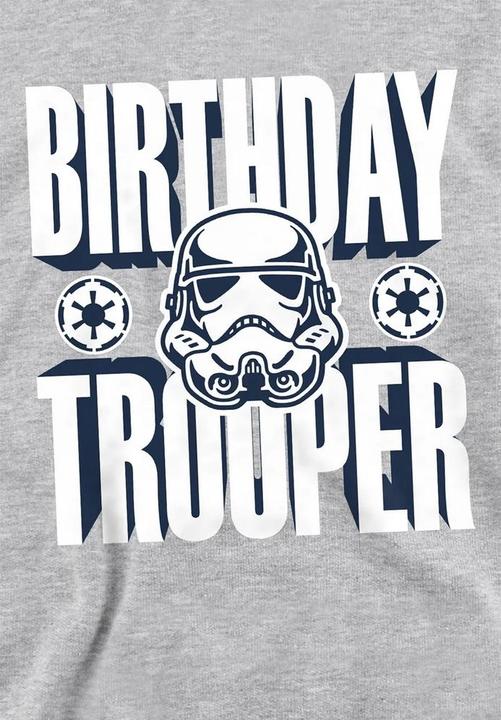Produktbild Star Wars Kapuzenpullover meliert Geburtstag (128)
