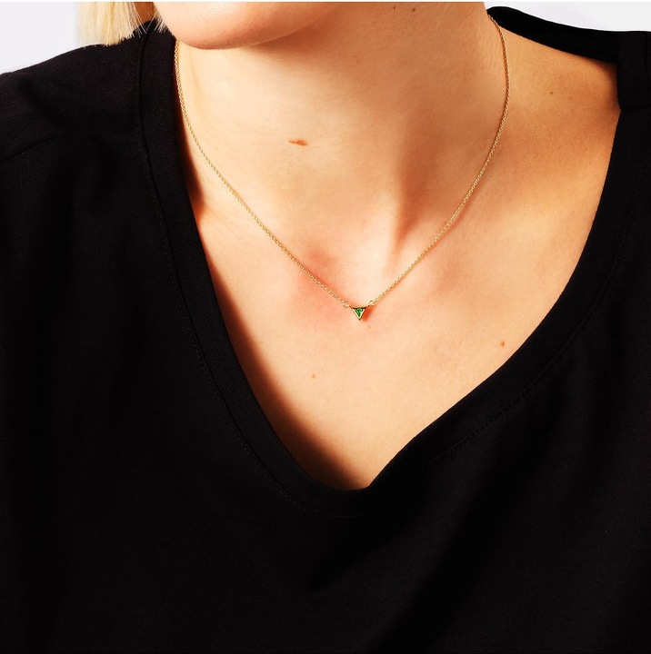 Image du produit Esprit Collier Triangle (Argent 925, 45 cm)
