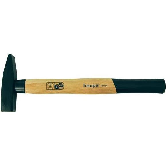 Haupa, Hammer, Schlosserhammer 200g antimagn Holz 180182