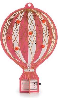 Actual product image Whadda Hot air balloon in retro design - learning kit for soldering (Electronics kit)