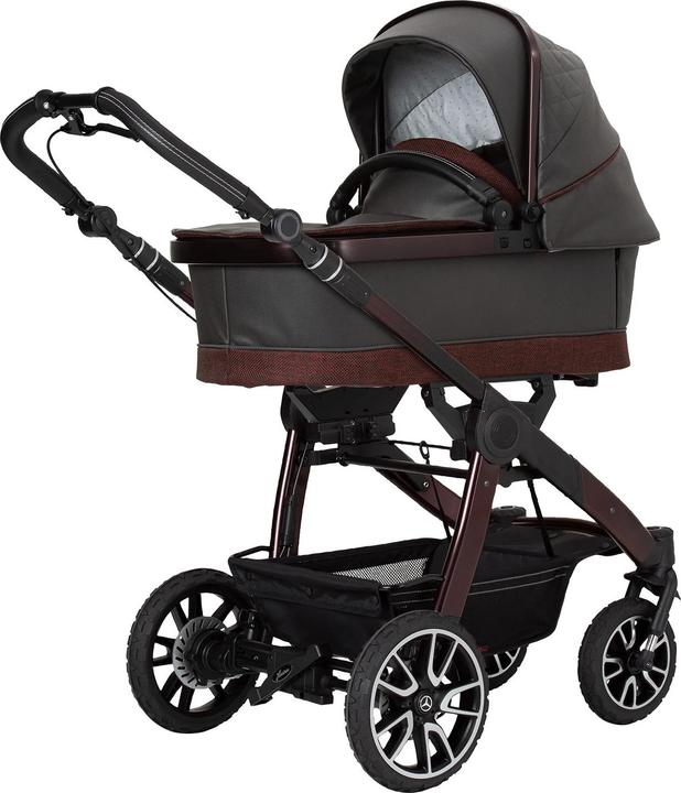 Actual product image Hartan All-Terrain GTR Mercedes-Benz 3in1 set with folding carrycot and Bag2Go