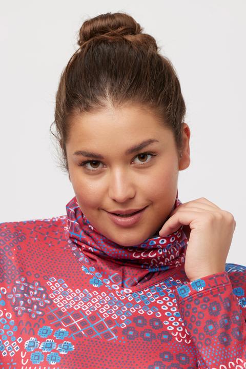 Actual product image Ulla Popken Graphic Print Recycled Polyester Quick Dry Stretch Top (46, 48)