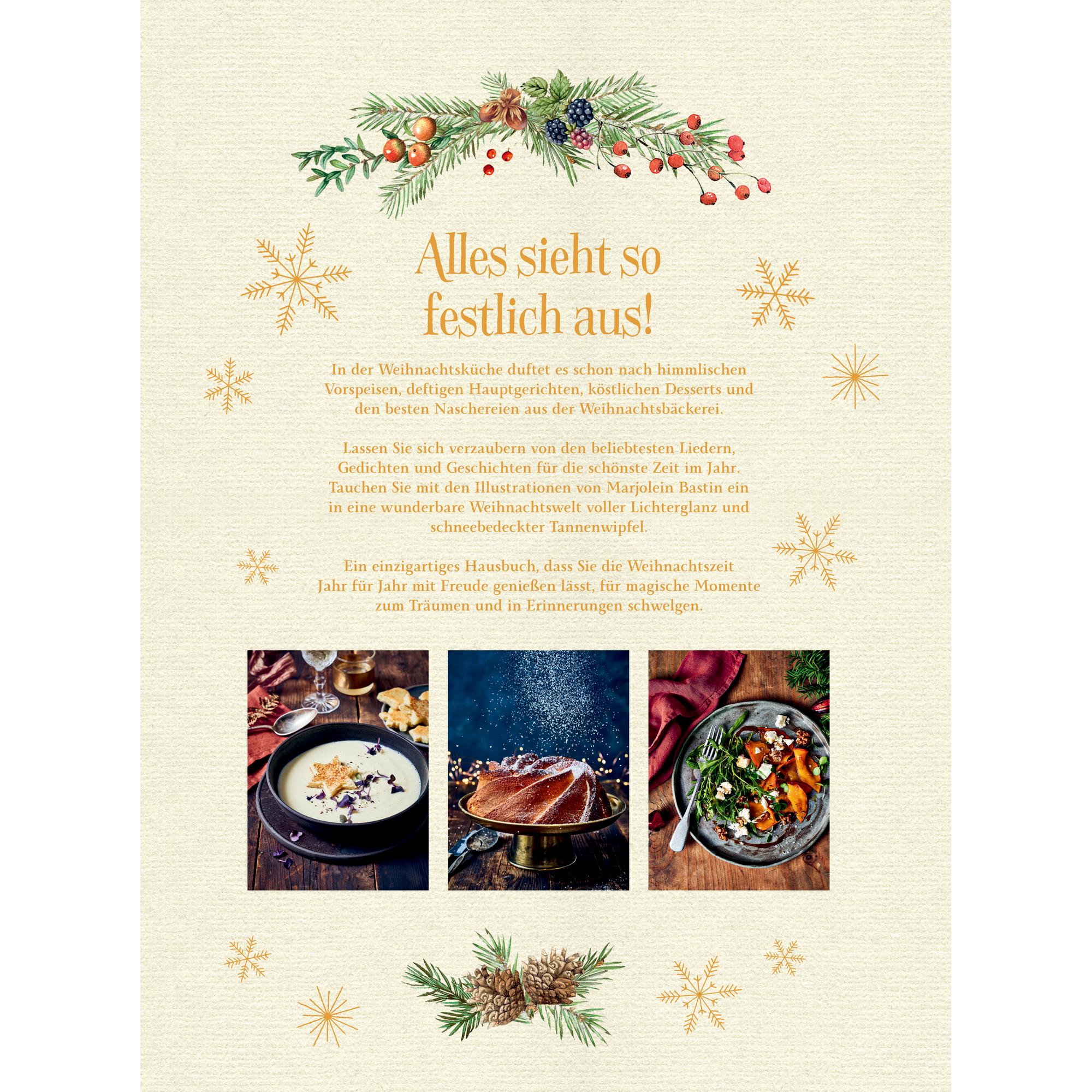 Thumbnail - Zauberhafte Weihnachtsküche, Ratgeber von Melina Maria Kutelas, Alexander Höss-Knakal, Marjolein Bastin