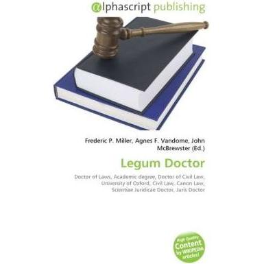 Legum Doctor, Fachbücher