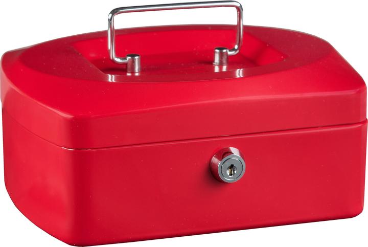 Productafbeelding Idena Geldkistje 8" 205x160x90mm, rood