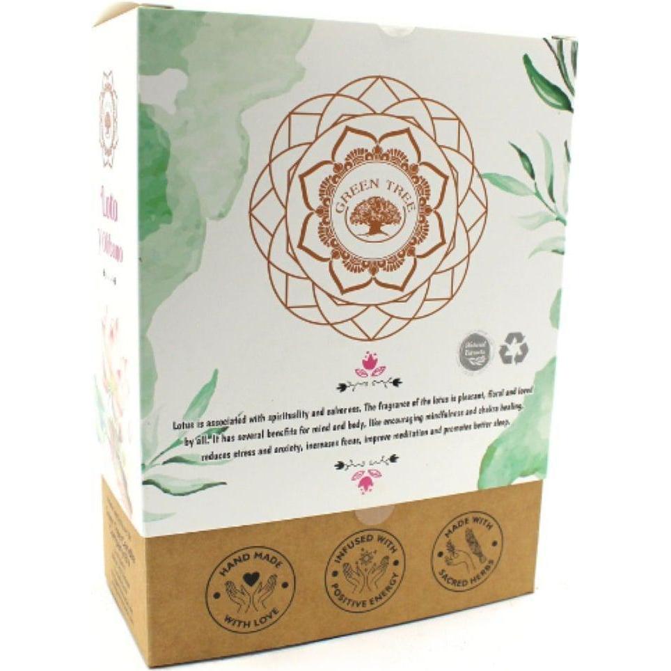 Saraswati, Räucherstäbchen, Räucherstäbchen Green Tree Lotus.RS635