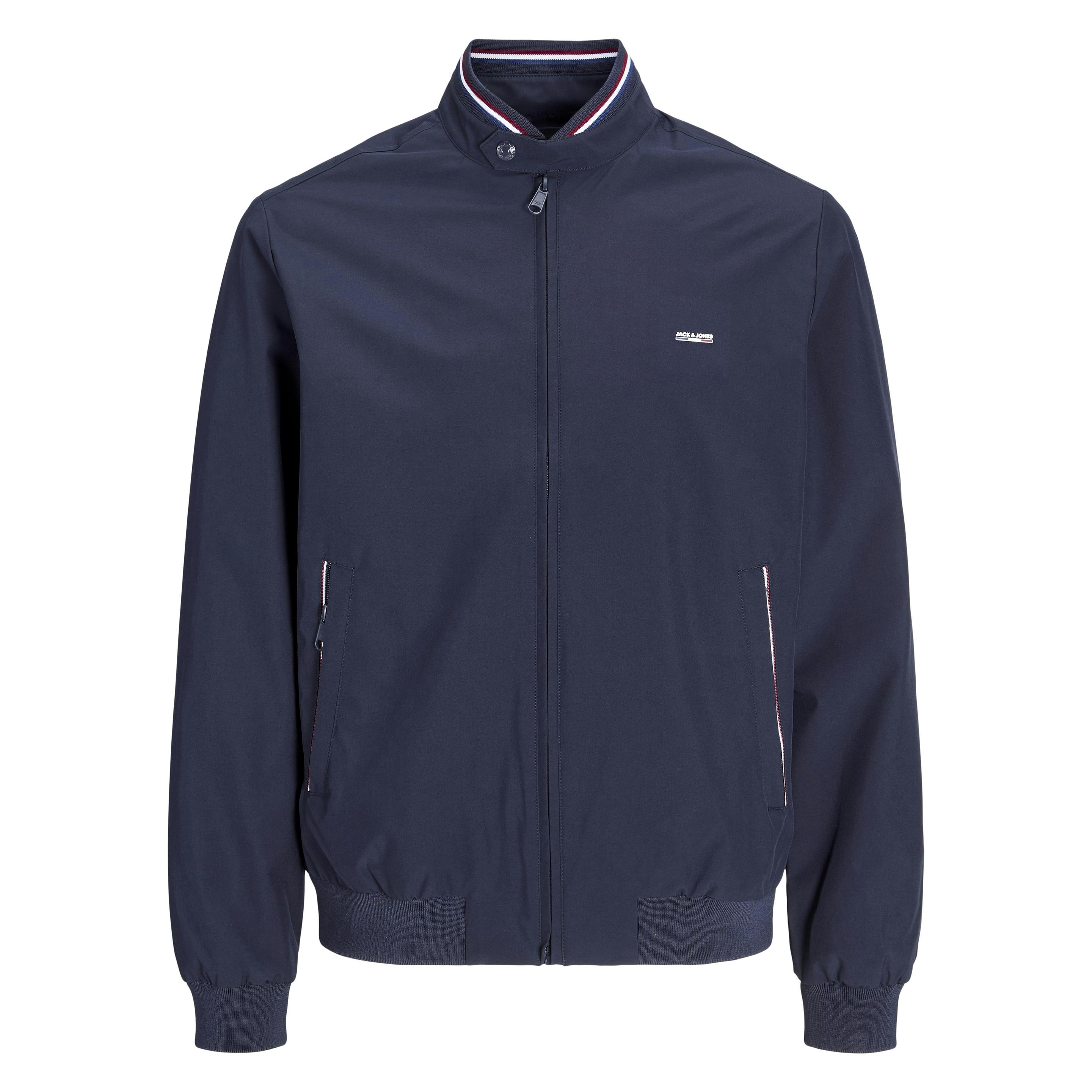 Jack & Jones, Mannen, Lichtgewicht Jassen, Blubrad Bomber Jack Heren (plussize) - Maat Xxl, Paars, (Xxl)