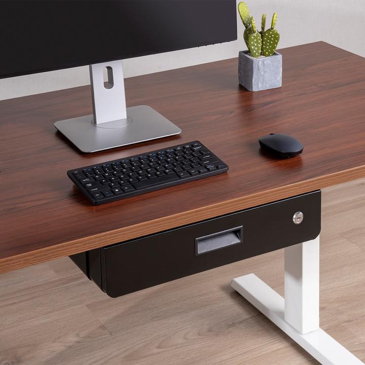 Produktbild Maclean MC-461 - Ergonomische Untertischschublade mit Schlüssel Abschliessbar