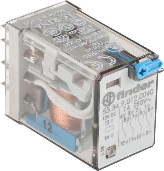 Produktbild Finder Steckrelais 12VDC 7A 4-polig