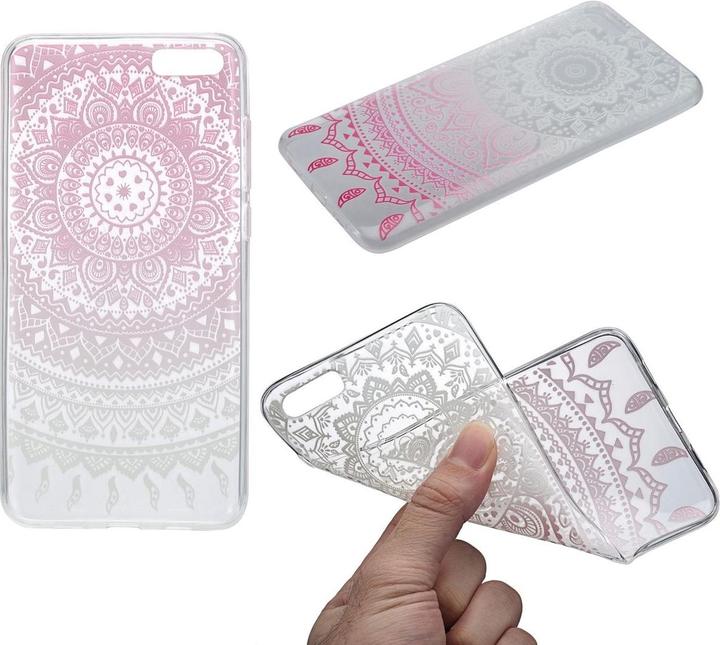 Actual product image König Design Henna Cover for Xiaomi Mi 5c Case Protective Cover Silicone Bumper Cases Sun White (Xiaomi Mi 5c)