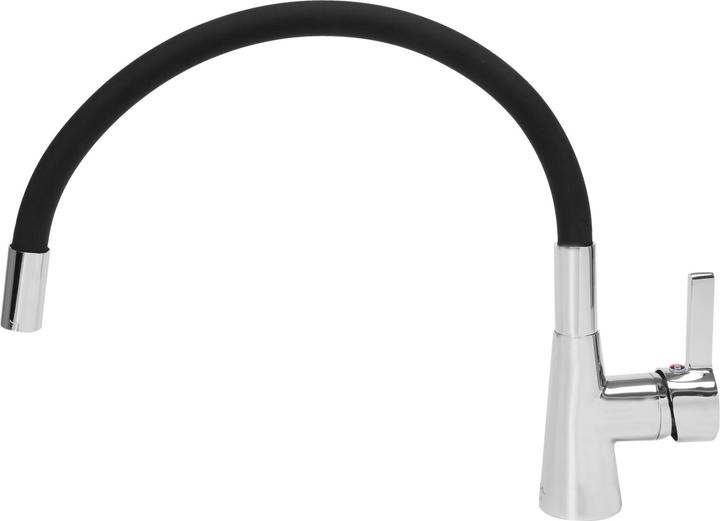 Produktbild Fala Spültisch Einhebel Küchenarmatur flexibel in weiss Wasserhahn