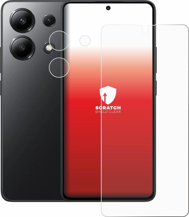 Immagine prodotto upscreen Scratch Shield Pellicola (1 Pezzo/i, Xiaomi Redmi Note 13 5G)