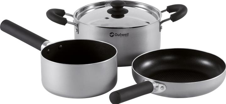 Produktbild Outwell - Feast Ceramic Set - Black & Grey - M