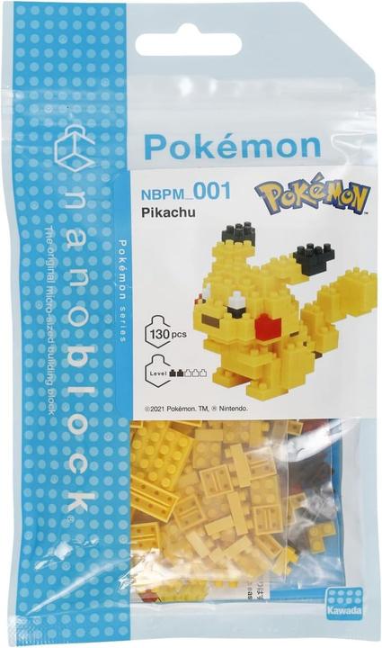 Image du produit Nanoblock Pokemon Pikachu