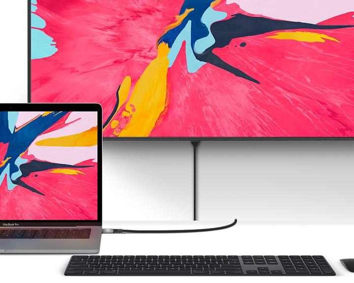 Actual product image Alogic USB Cable USB-C to DPort M/M (2 m, DisplayPort)