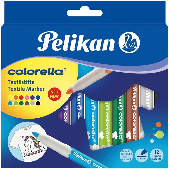Immagine prodotto Pelikan matita tessile Colorella (Multicolore, 4 mm, 12 x)