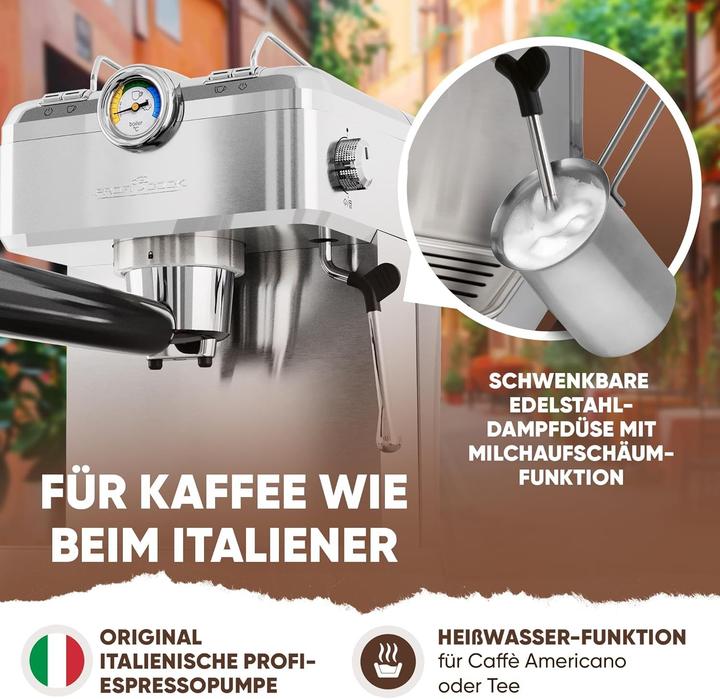 Productafbeelding Proficook Espresso-/koffiezetapparaat