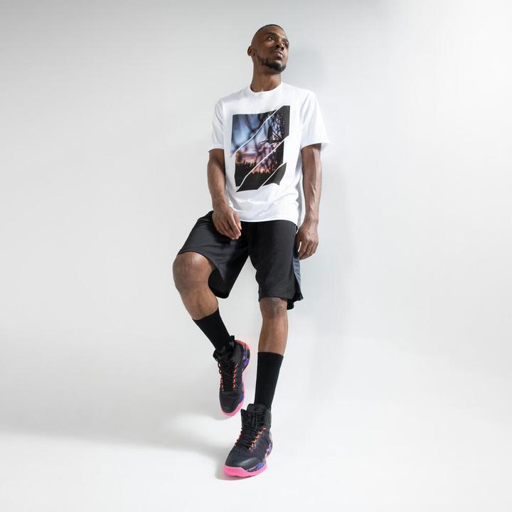 Immagine prodotto Tarmak Pantaloncini da basket da uomo in poliestere (3XL)