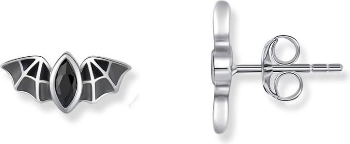 Produktbild Seinerzeit Betty Fledermaus Ohrstecker (Silber 925, Emaille)