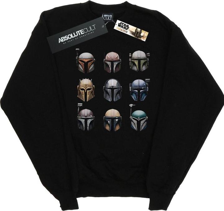 Produktbild Star Wars The Mandalorian Helmet Display Sweatshirt (XL)