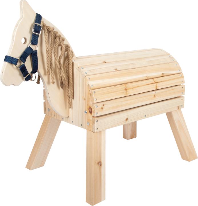 small foot Wooden horse compact
