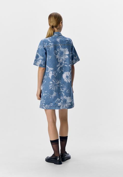 Produktbild Object Print Jeanskleid (XS)
