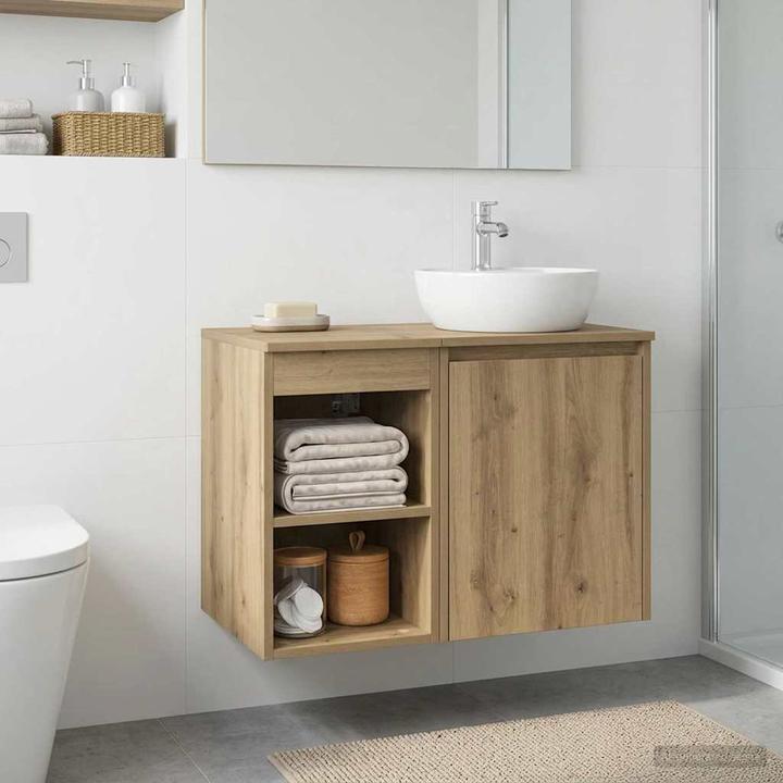 Produktbild vidaXL Badezimmerschrank (44.50 x 30 x 50 cm)
