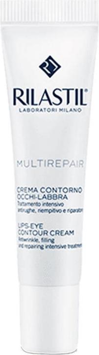Image du produit Rilastil Multirepair Eye & Lip Contour 15ml (Crème pour les yeux, 15 ml, Jour + nuit)